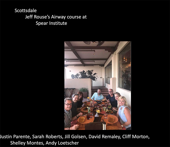 Jeff Rouse's Airway course at Spear Institute
