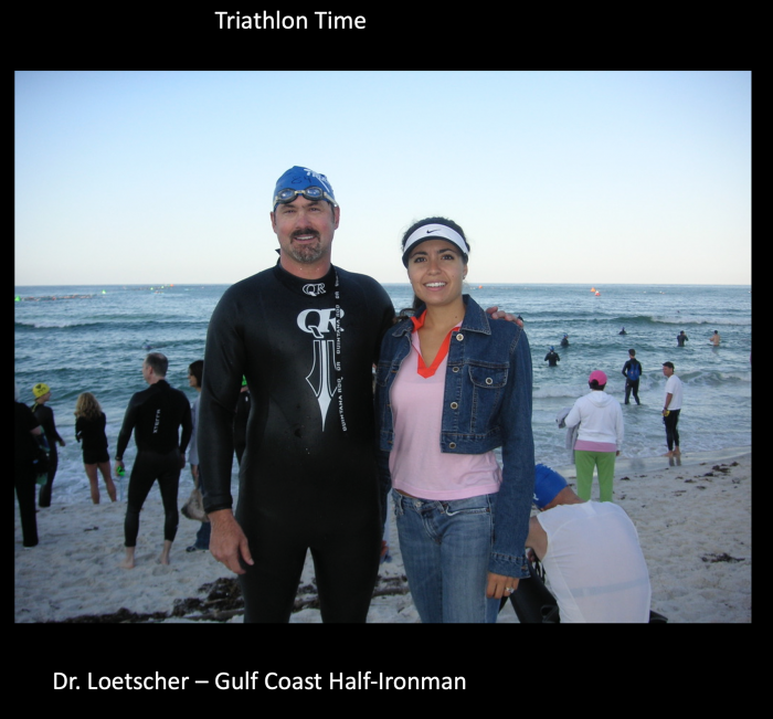 Dr. Loetscher - gulf coast half-ironman