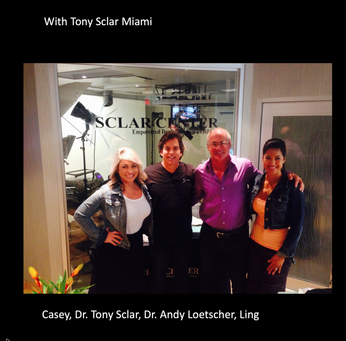 with Tony Sclar in Miami