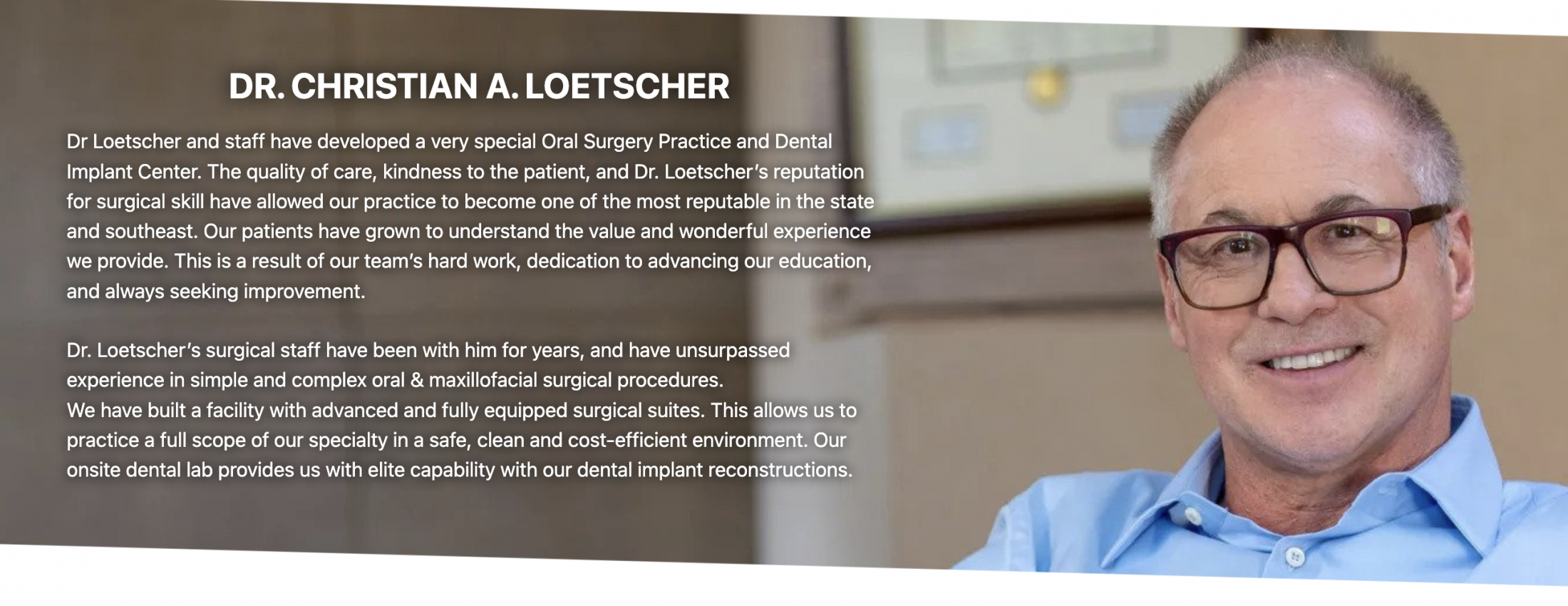 Dr. Loetscher Atlanta Oral & Maxillofacial Surgery and Dental Implant Center